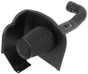 Chevrolet Silverado 1500 Performance Air Intake - K&N Engineering - Blackhawk Induction - Black - `14-`18